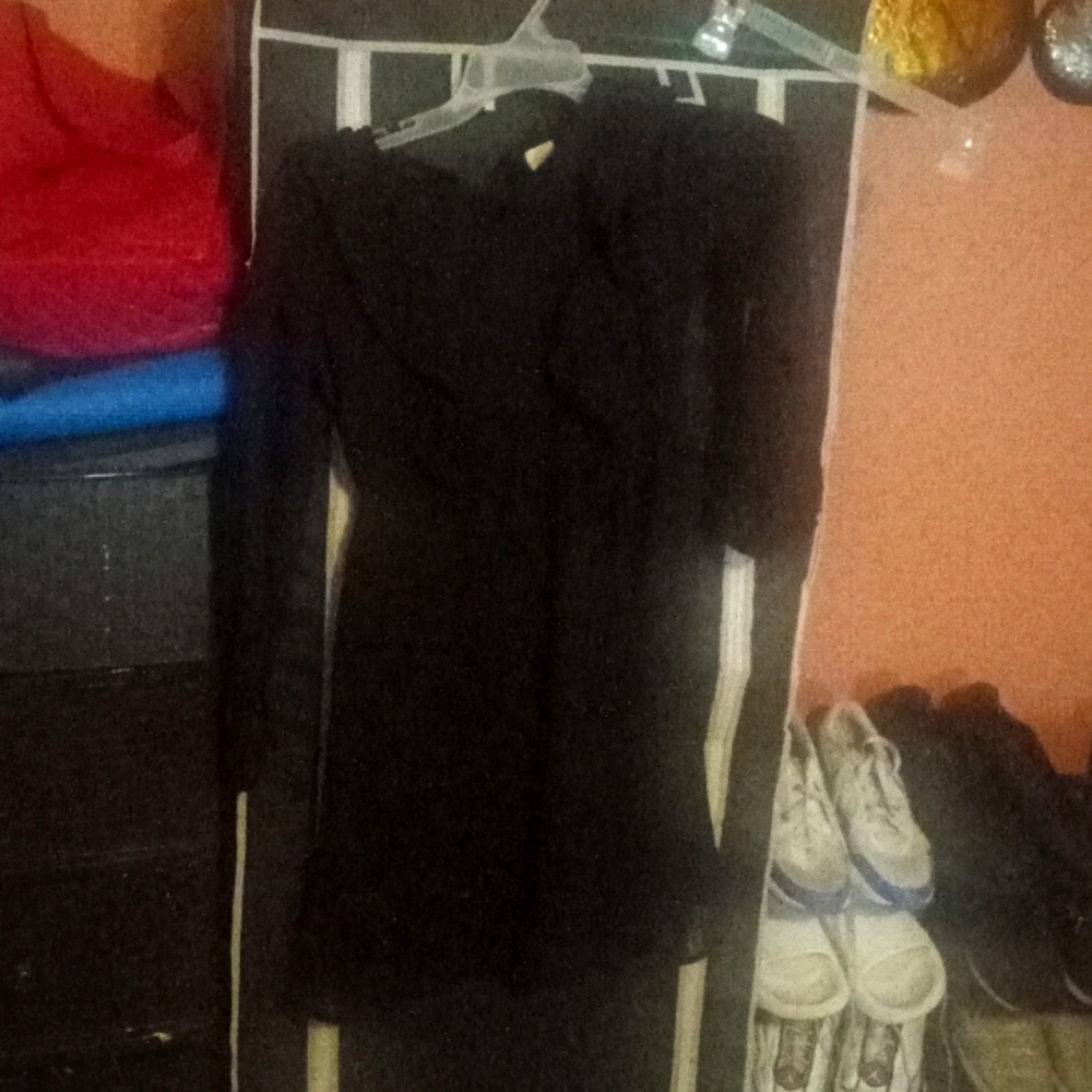 Girls black dress